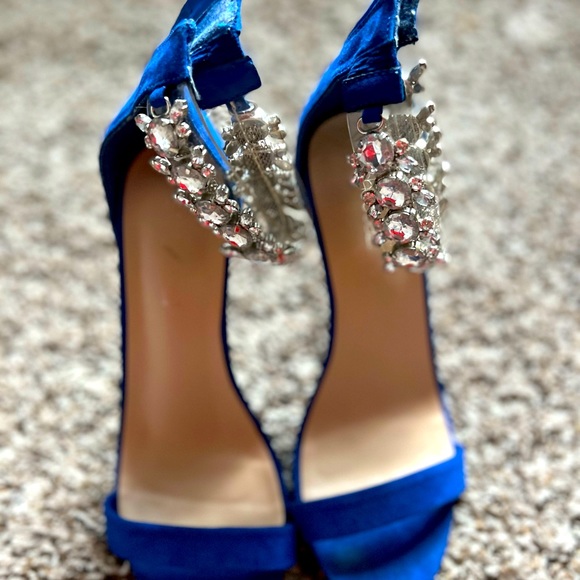 Blue Crystal heels - Picture 2 of 2
